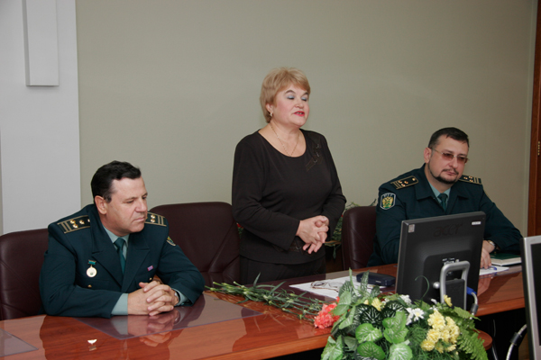 Выступление В.А. Зиборовой, председателя Южного регионального Совета ветеранов таможенной службы