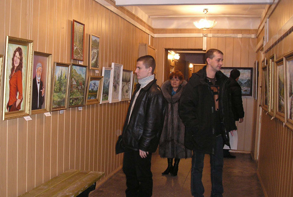 Посетители выставки 