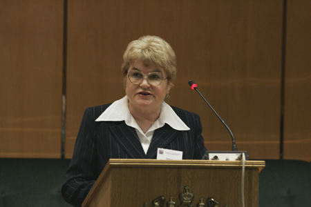 В.А.Зиборова, председатель регионального Советаветеранов ЮТУ 