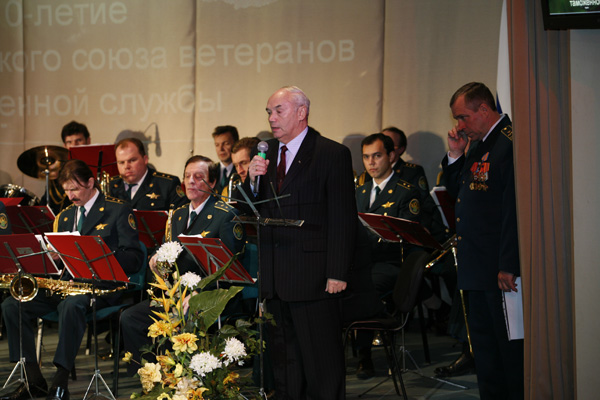 Выступление ветерана таможенной службы Г.М. Ануфриева 